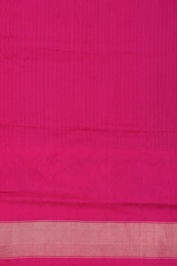 Pochampally Silk Saree In Black And White With Checks Design