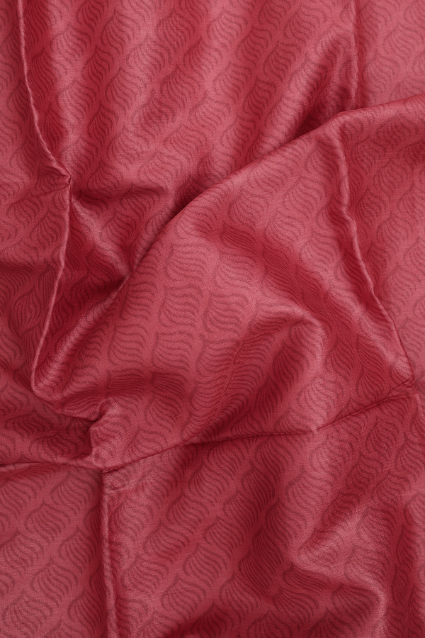 Tussar Silk Saree In Red With Printed Design