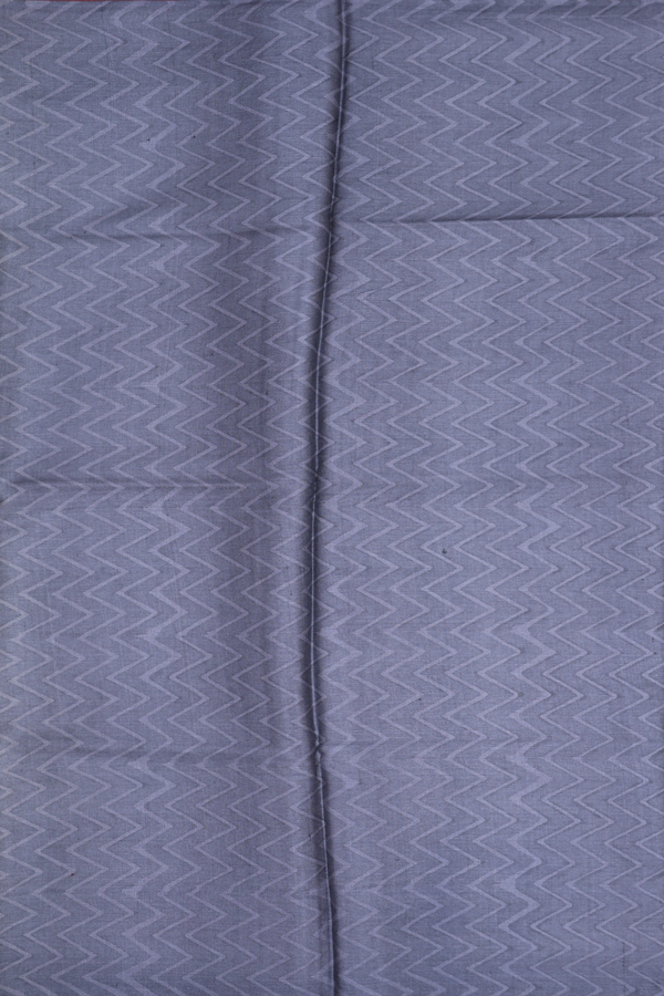Tussar Silk Saree In Red With Stripes Design