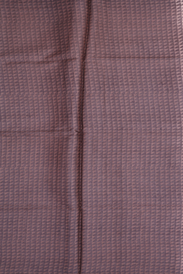 Tussar Silk Saree In Moss Green With Stripes Design