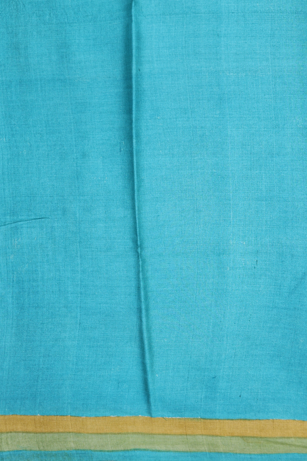 Tussar Silk Saree In Cream Color With Printed Design