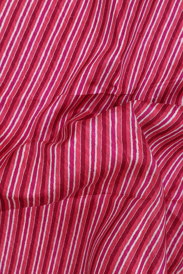 Tussar Silk Saree In Multicolor With Diagonal Design