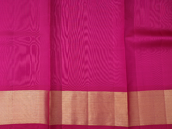 Paisley Buttas Green Kanchipuram Silk Pavadai Sattai Material