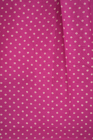 Patch Work Design Mulberry Pink Ahmedabad Cotton Saree