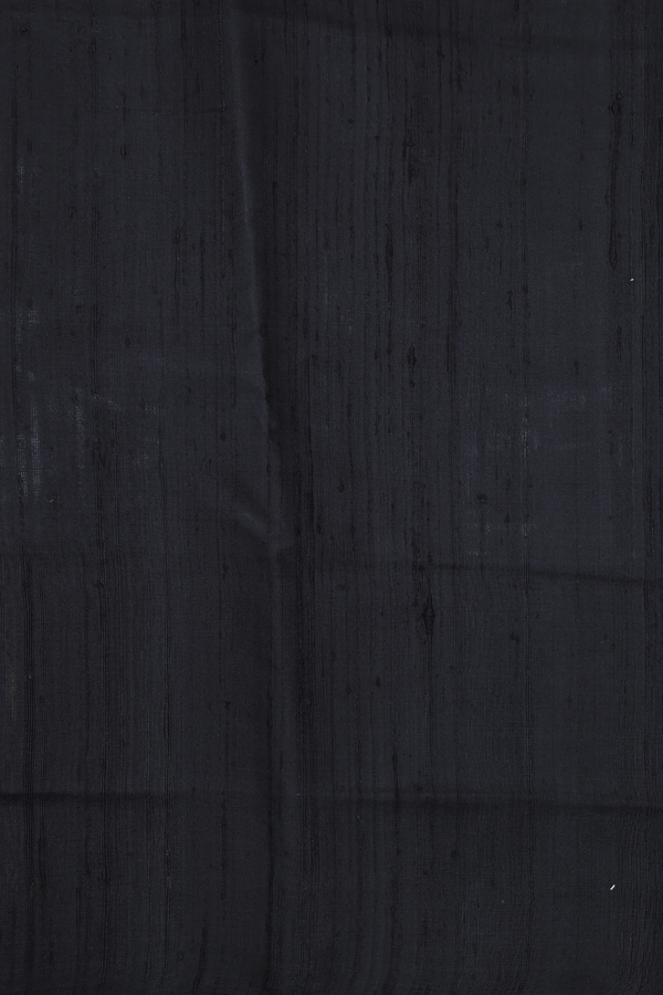 Patola Silk Saree In Black With Checks Design