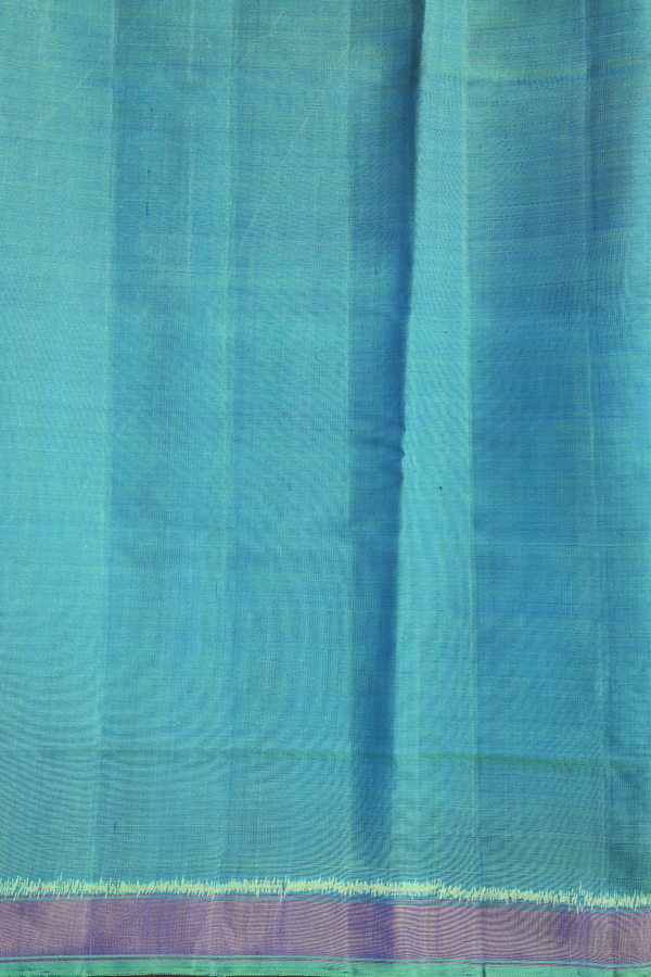 Patola Silk Saree In Dual Tone With Ogee Design