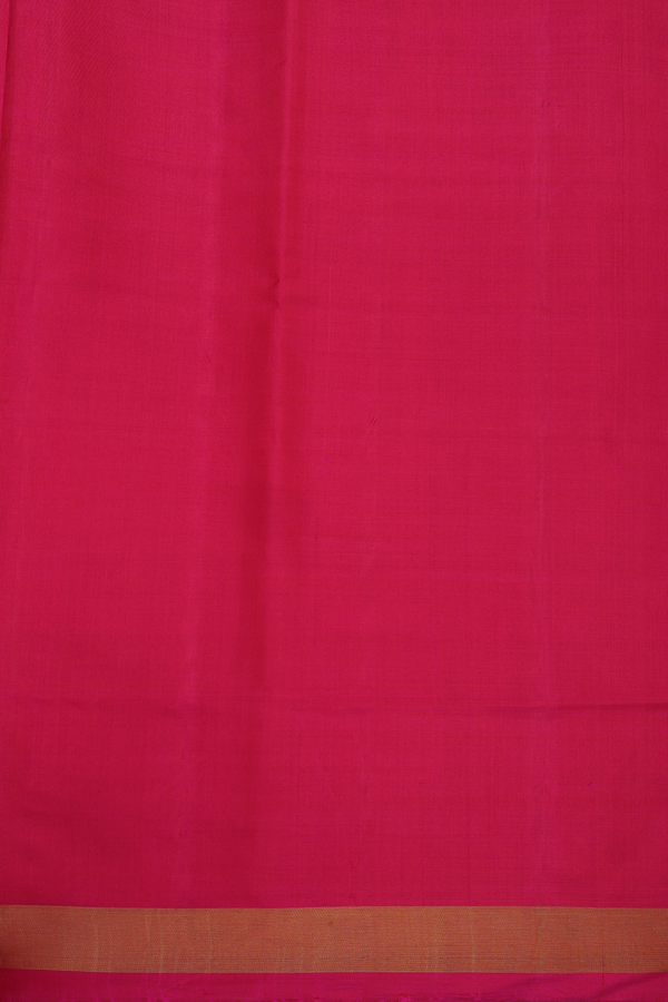 Patola Silk Saree In Magenta With Allover Printed Design