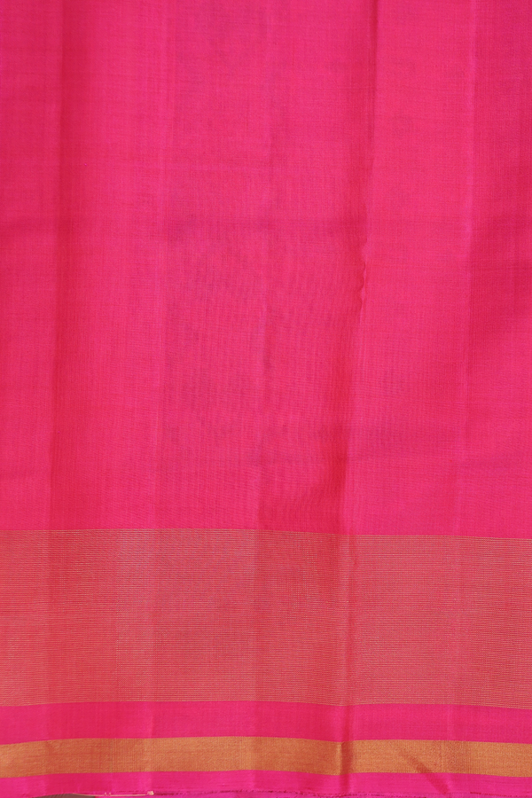 Patola Silk Saree In Pink With Ikat Design