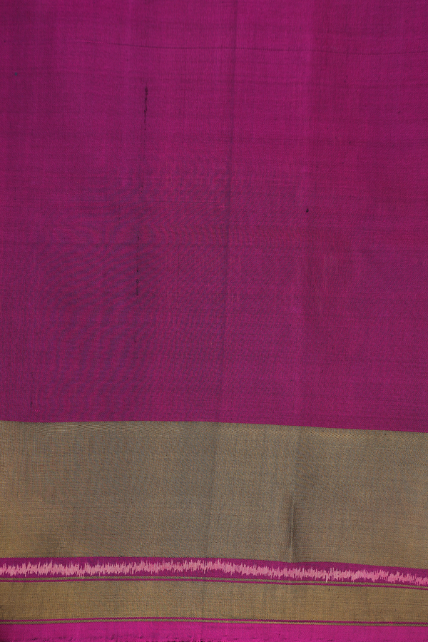 Patola Silk Saree In Purple With Printed Design