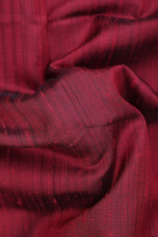 Patola Silk Saree In Red With Contrast Border