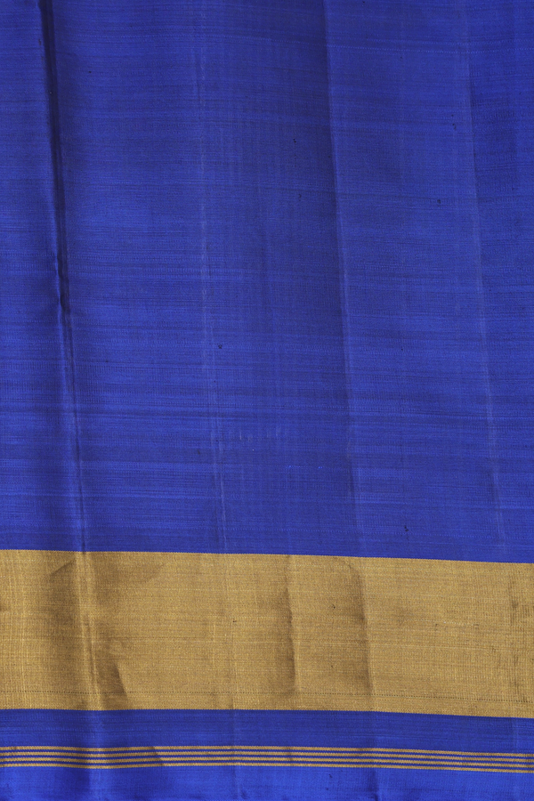 Patola Silk Saree In Royal Blue With Elephant Design