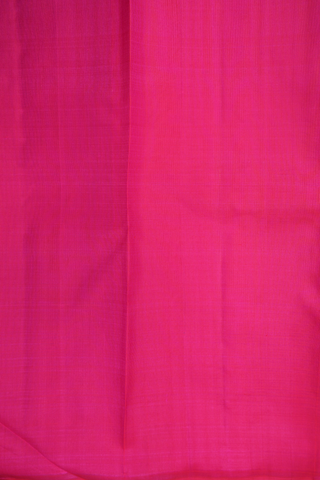 Peacock And Floral Buttas Royal Purple Kanchipuram Silk Saree