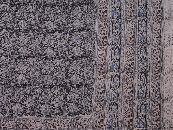 Plain Cerulean Blue Cotton Unstitched Salwar Material