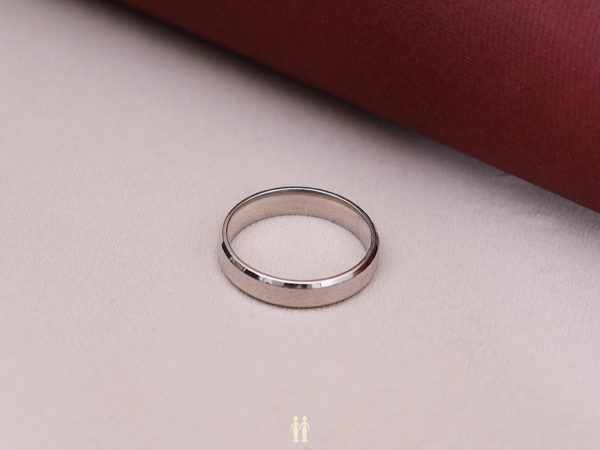 Plain Pure Silver Ring