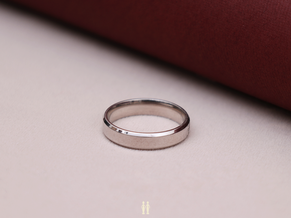 Plain Pure Silver Ring