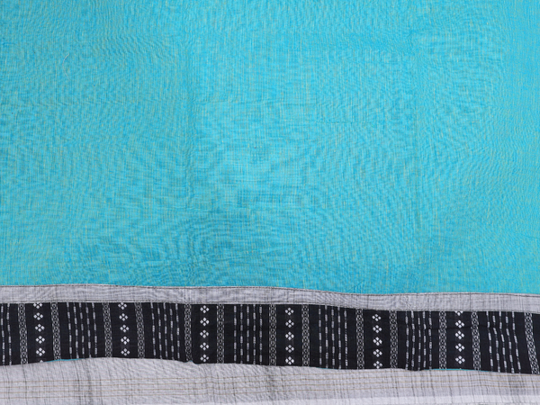 Plain Sky Blue Cotton Salwar Material