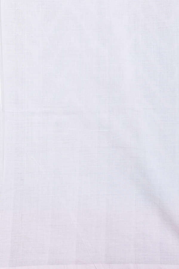 Pochampally Cotton Saree In Black With Chevron Design