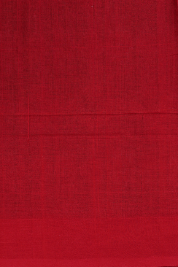 Pochampally Cotton Saree In Black With Printed Design