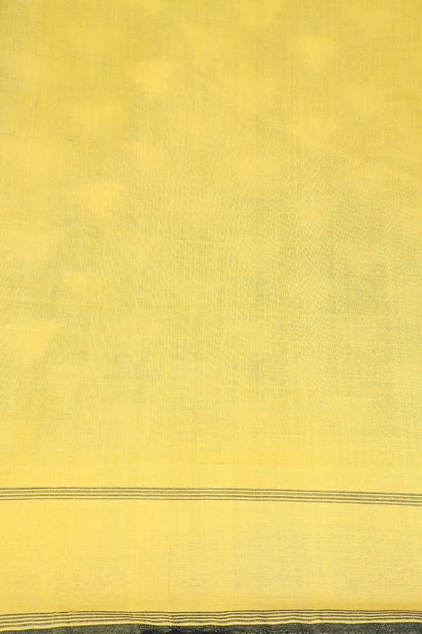 Pochampally Cotton Saree In Dark Green With Printed Design