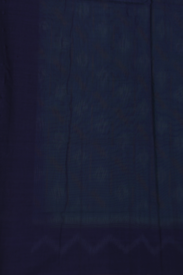 Pochampally Cotton Saree In Green With Printed Design