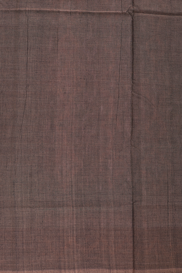 Pochampally Cotton Saree In Red With Printed Design