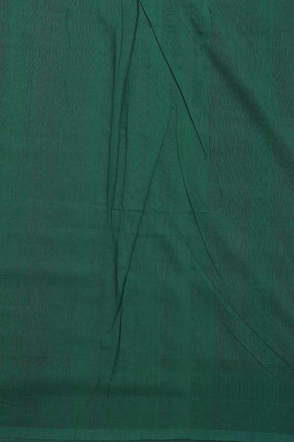 Pochampally Cotton Saree In Red With Printed Design