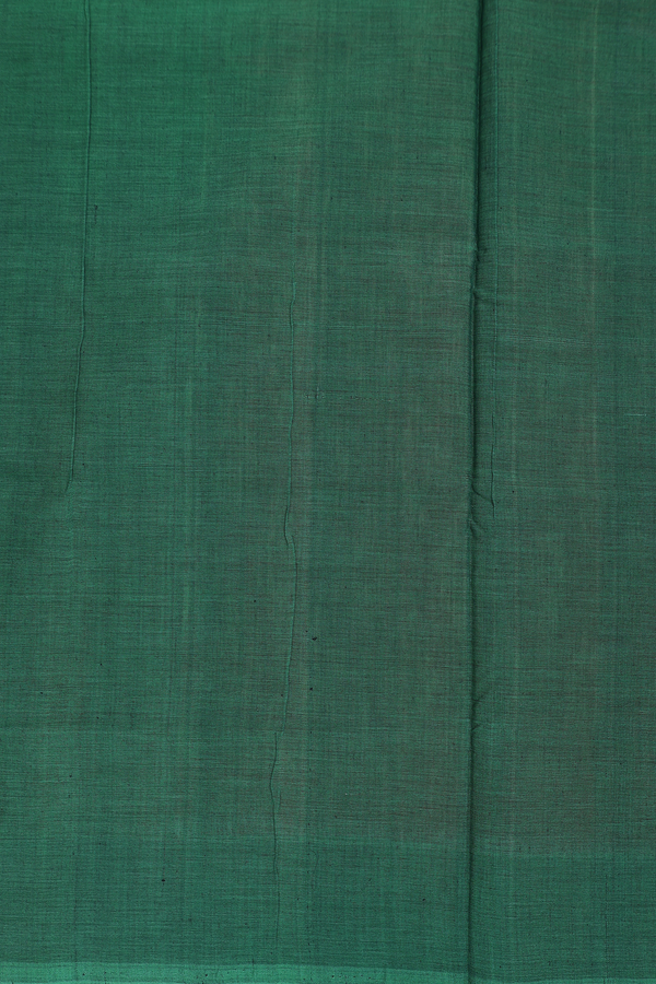 Pochampally Cotton Saree In Rose Red With Printed Design