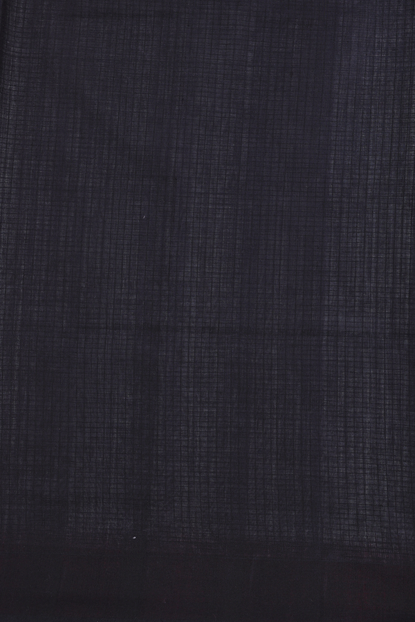 Pochampally Cotton Saree In White With Checks Design