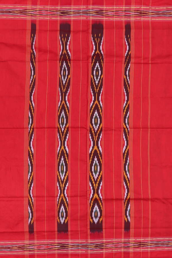 Pochampally Silk Saree In Cerulean Blue With Printed Design