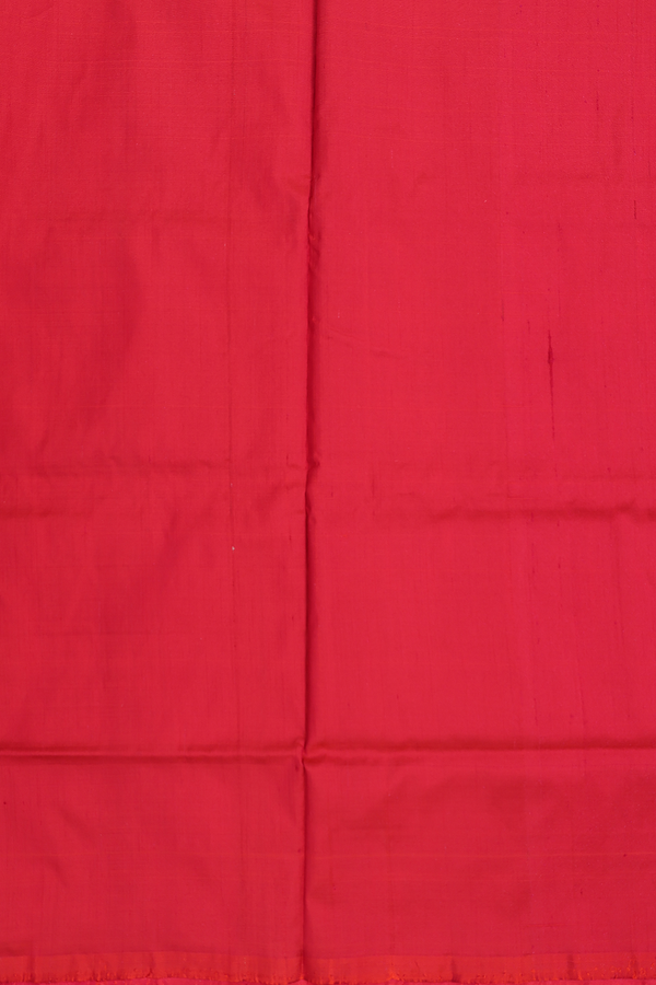 Pochampally Silk Saree In Pink With Ikat Design