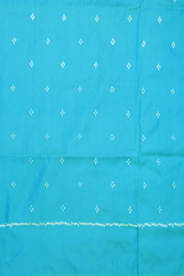 Pochampally Silk Saree In Purple With Allover Buttis