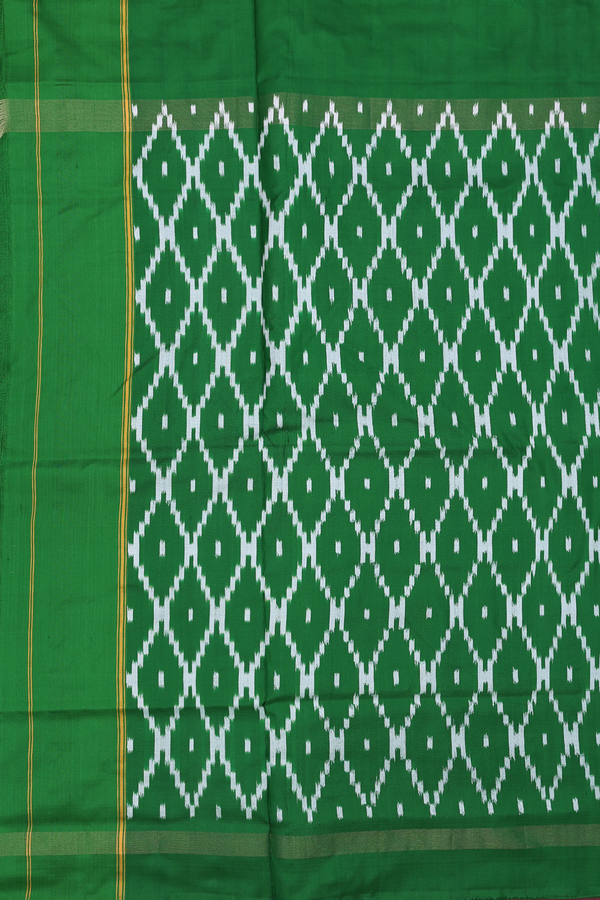 Pochampally Silk Saree In Purple With Printed Design