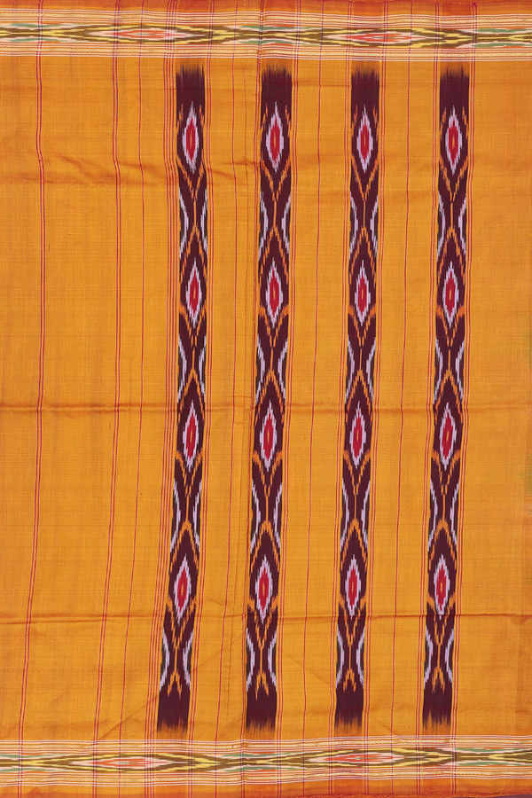 Pochampally Silk Saree In Royal Blue With Printed Design