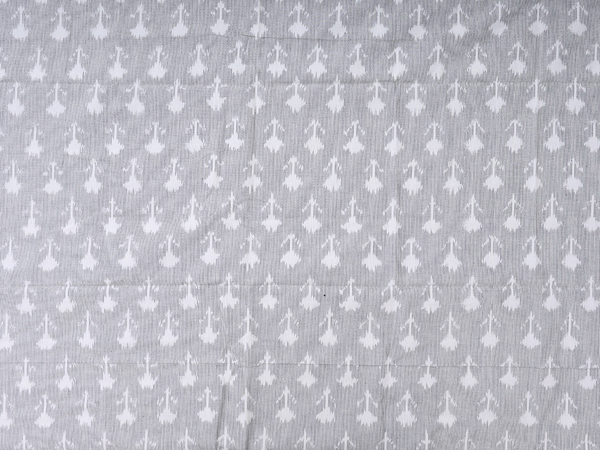 Printed Design Ivory Cotton Unstitch Salwar Material
