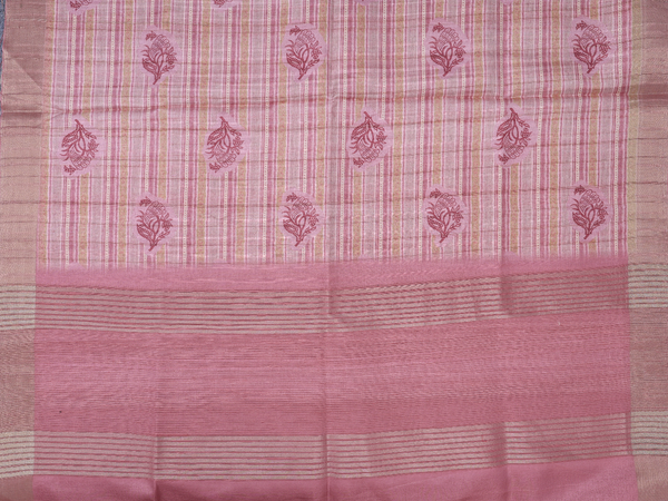 Printed Design Mulberry Silk Cotton Unstitched Salwar Material