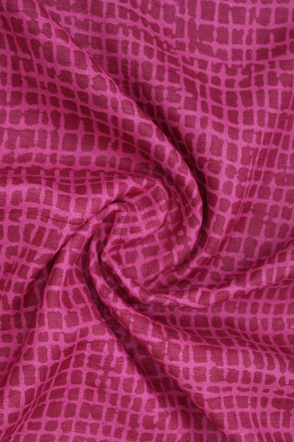 Printed Design Mulberry Tussar Silk Dupatta