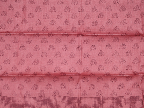 Printed Design Mulberry Tussar Unstitched Salwar Material