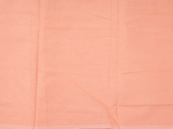 Printed Design Orange Cotton Unstitched Salwar Material