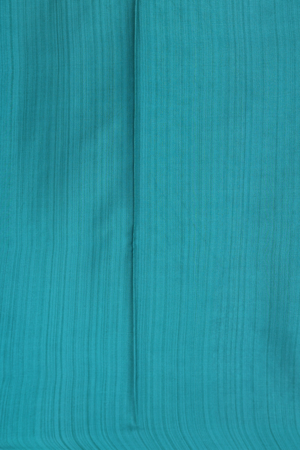 Printed Silk Saree In Black With Paisley Design