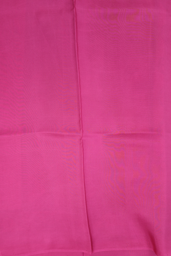 Printed Silk Saree In Dusty Purple With Floral Design