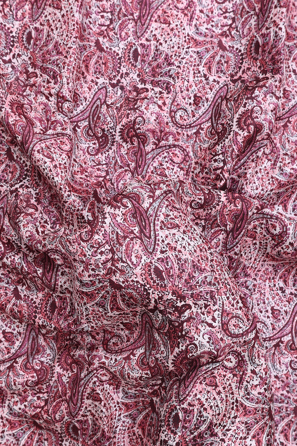 Printed Silk Saree In Ivory With Allover Design