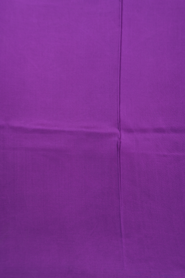 Printed Silk Saree In Purple With Allover Design