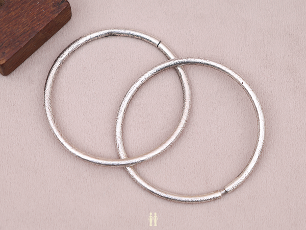 Pure Silver Bangles For Kids