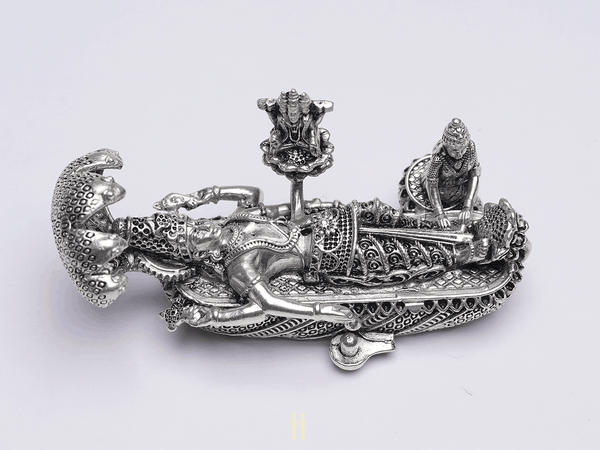 Shri Ranganatha Perumal Pure Silver Idol