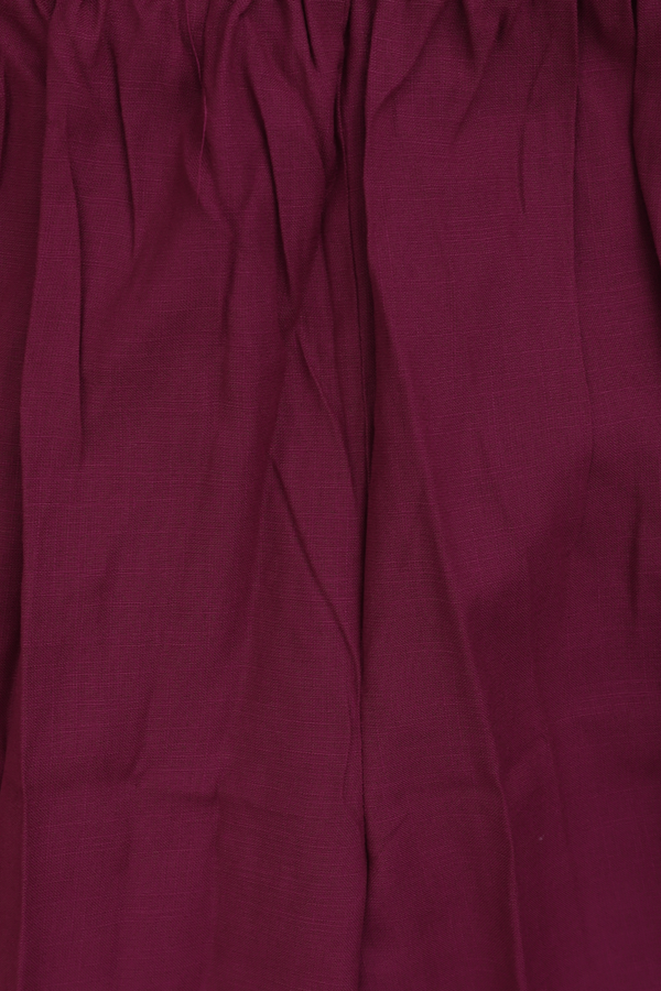 Chinese Neck Berry Purple Cotton Salwar Set