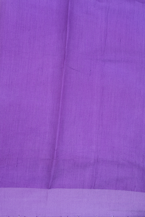 Raw Silk Saree In Multicolor With Zari Buttas