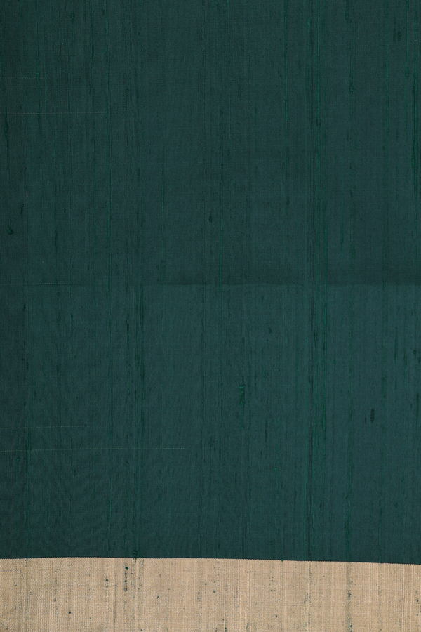 Raw Silk Saree In Purple Rose With Zari Border