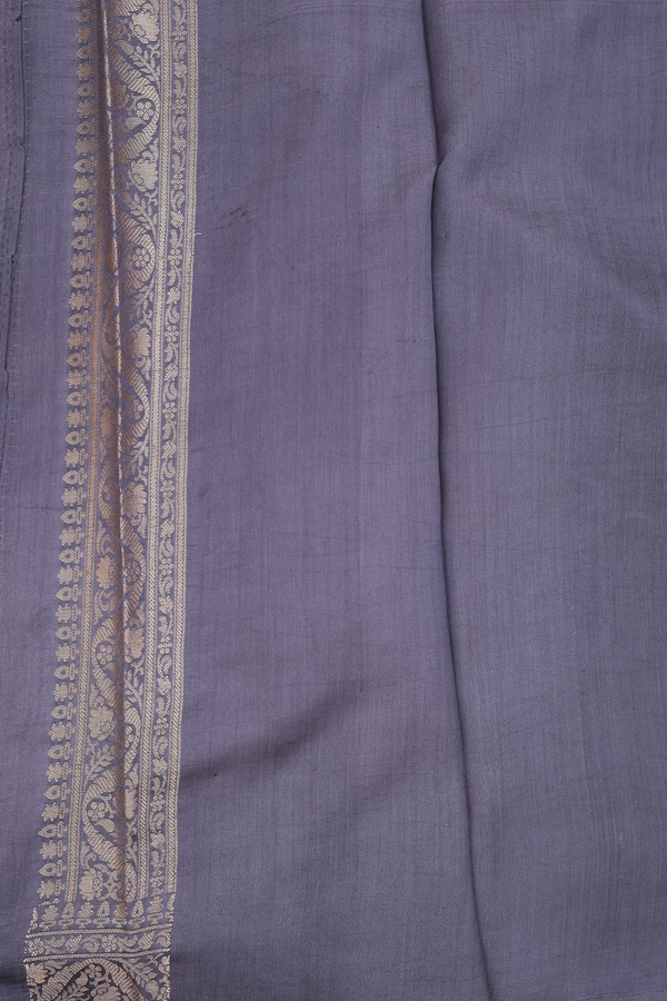 Raw Silk Saree In Rose Brown With Diamond Design