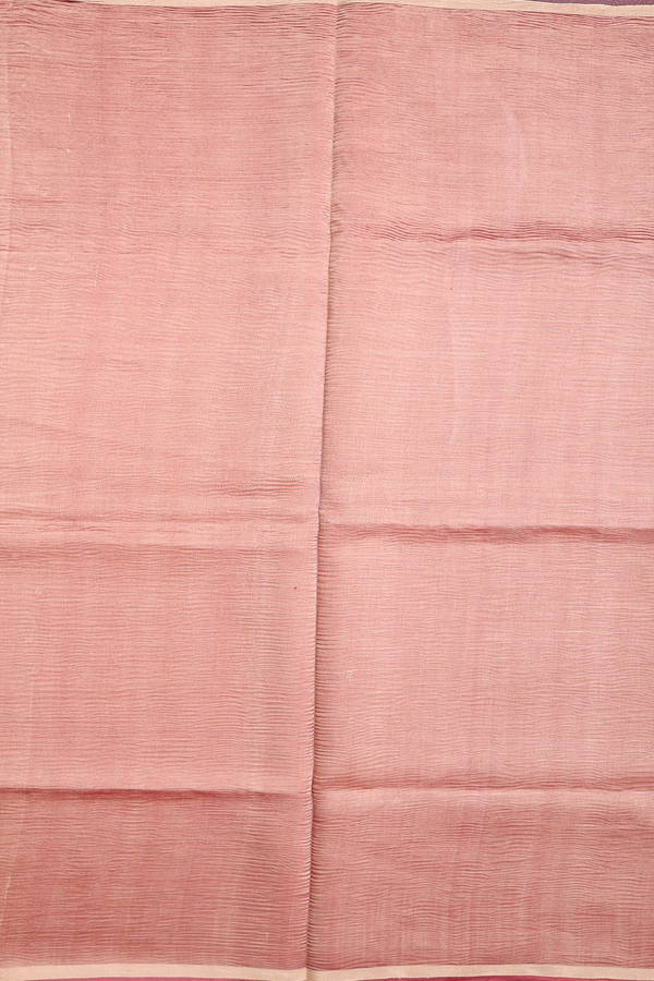 Raw Silk Saree In Gold Tissue