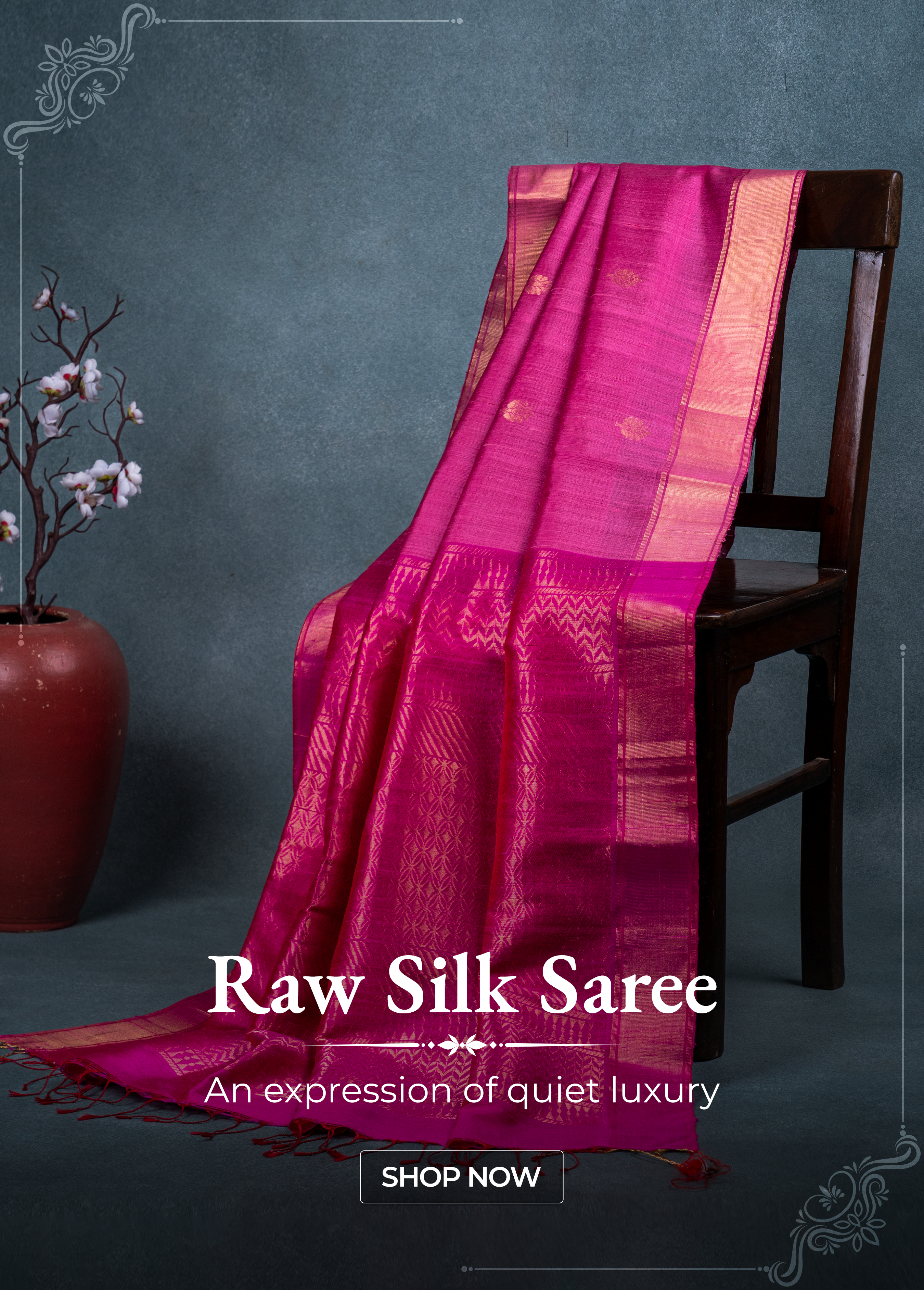 Raw Silk Saree
